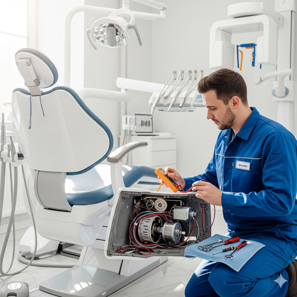 Naprawa foteli ortodontycznych