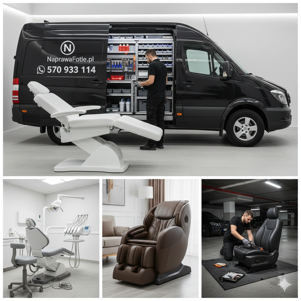 Warszawa - Nasza Mobilna Usługa Naprawy Foteli w Warszawie